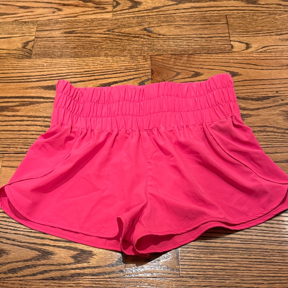 Vanilla Star Vibrant Pink Athletic Shorts